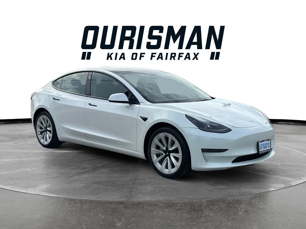Used 2022 Tesla Model 3 Long Range AWD/4WD image 1