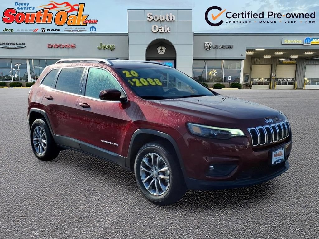 Certified 2020 Jeep Cherokee Latitude Plus w/ Cold Weather Group AWD/4WD image 1