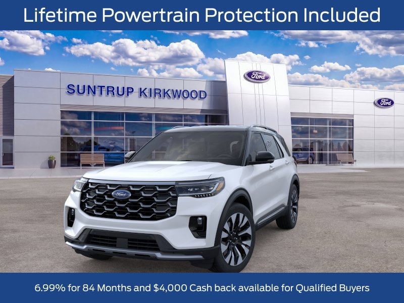 New 2026 Ford Explorer Platinum w/ LUX Leather Package AWD/4WD image 2