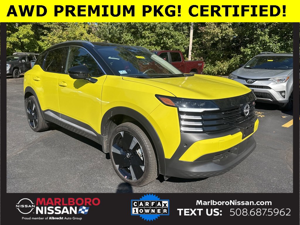 Certified 2025 Nissan Kicks SR w/ SR Premium Package
