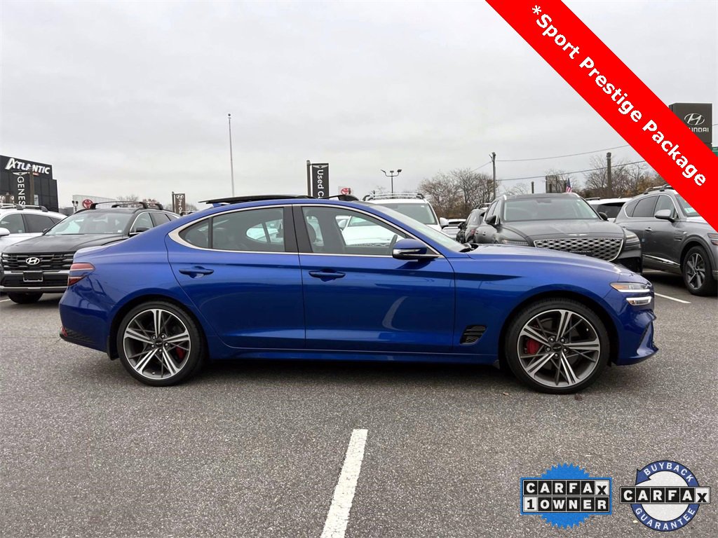 Certified 2025 Genesis G70 2.5T w/ Sport Prestige Package image 6
