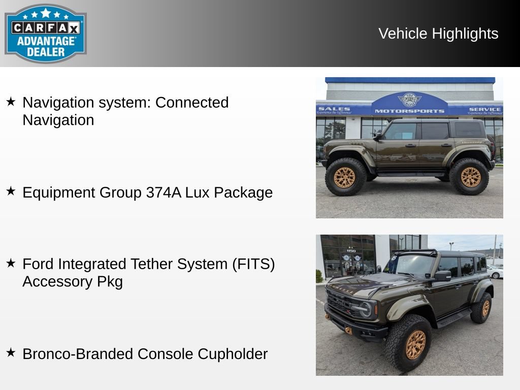 Used 2025 Ford Bronco Raptor AWD/4WD image 4