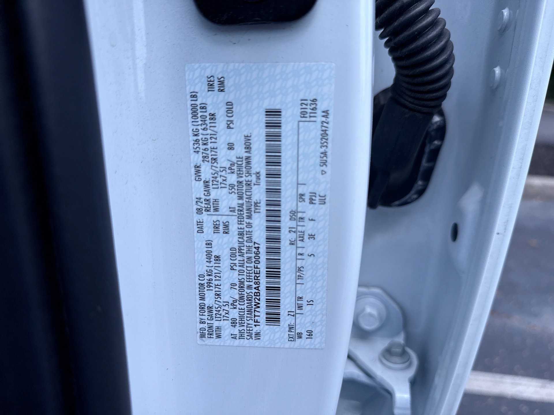 Used 2024 Ford F250 XL w/ XL Driver Assist Package AWD/4WD image 9