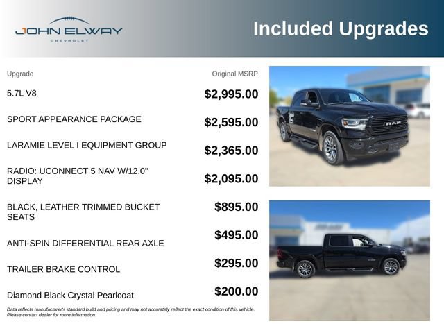 Used 2022 RAM 1500 Laramie w/ Sport Appearance Package AWD/4WD image 6