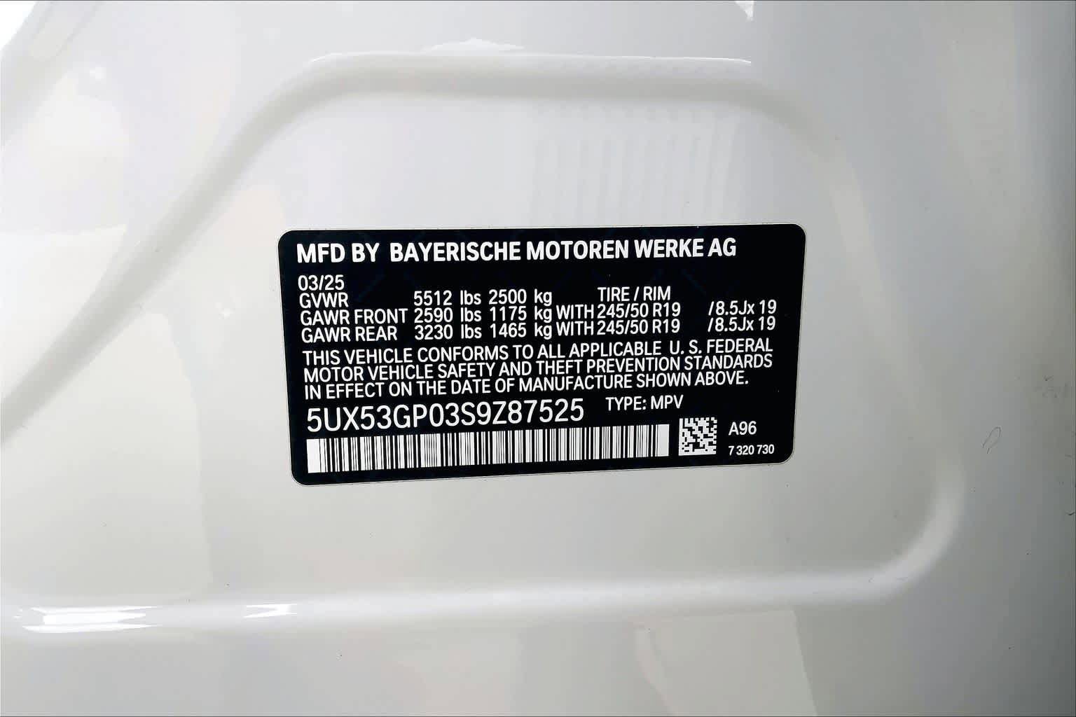 Used 2025 BMW X3 xDrive30i AWD/4WD image 64