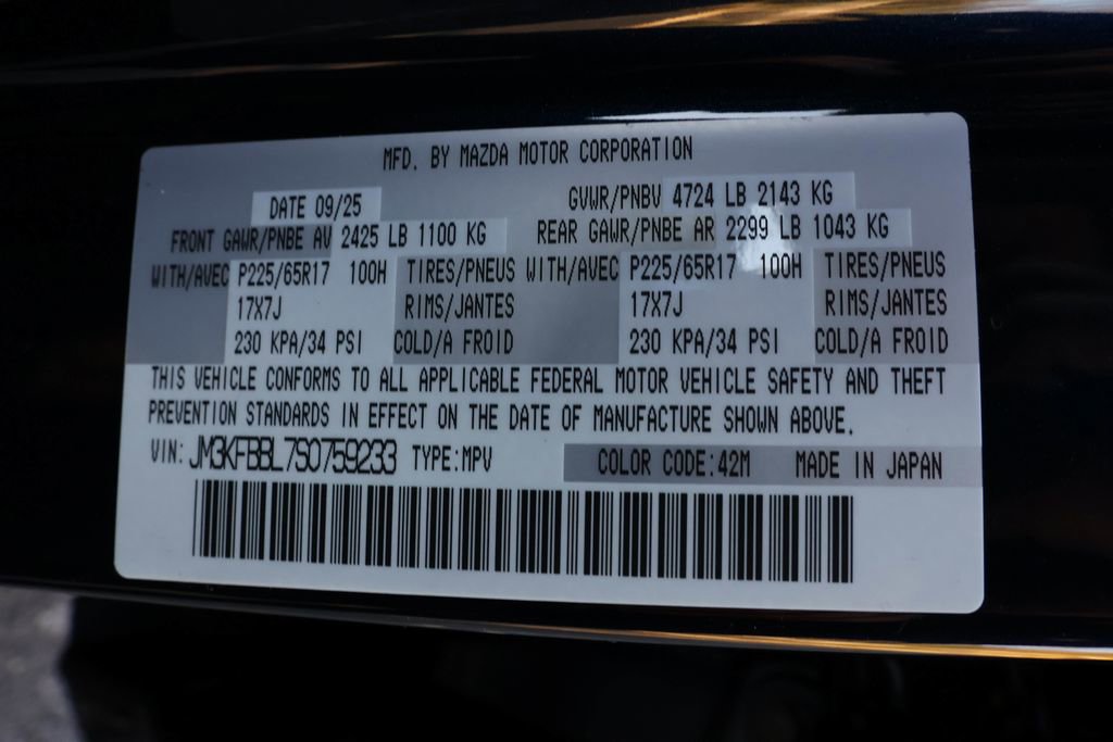 New 2025 MAZDA CX-5 AWD 2.5 S w/ Select Package image 47