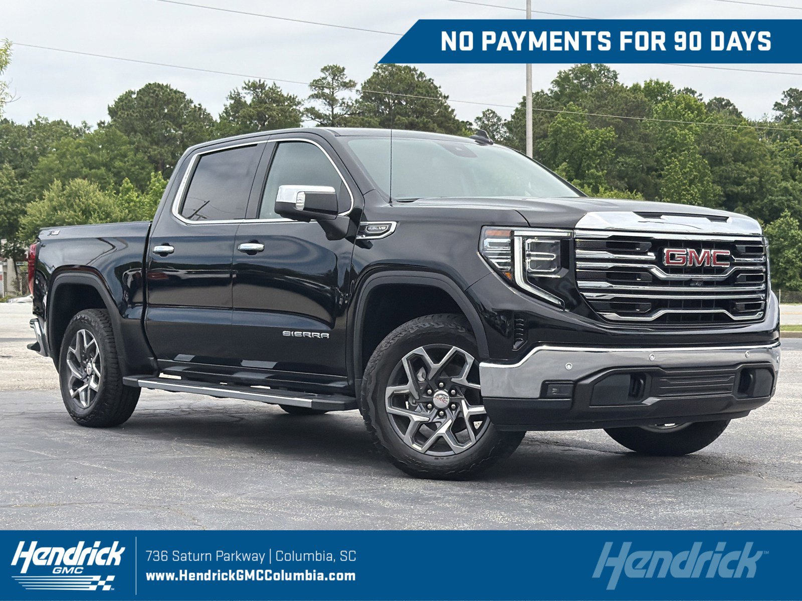Used 2024 GMC Sierra 1500 SLT w/ SLT Premium Plus Package AWD/4WD image 1