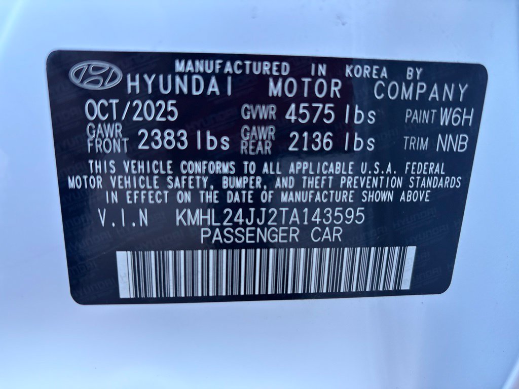 New 2026 Hyundai Sonata Blue FWD image 10