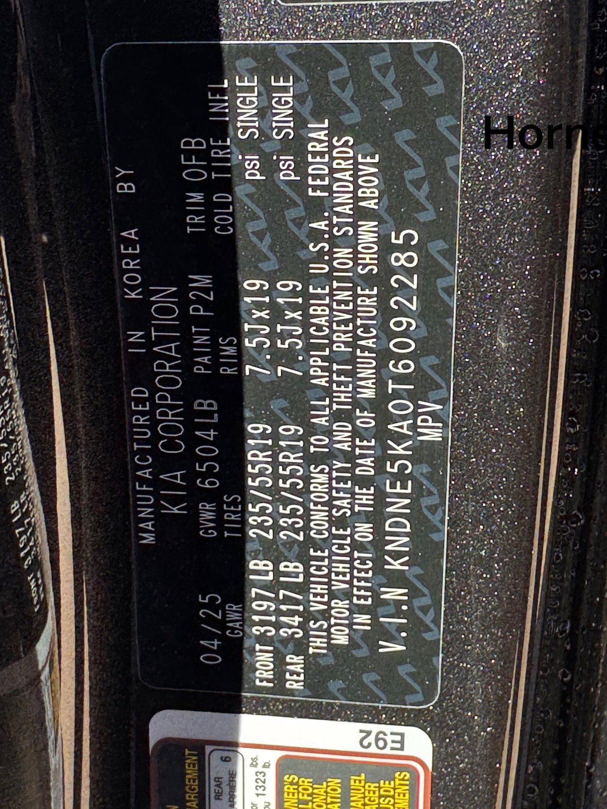 New 2026 Kia Carnival SX w/ SX Dark Edition Package image 22