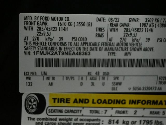 Certified 2022 Ford Expedition Max Limited image 36