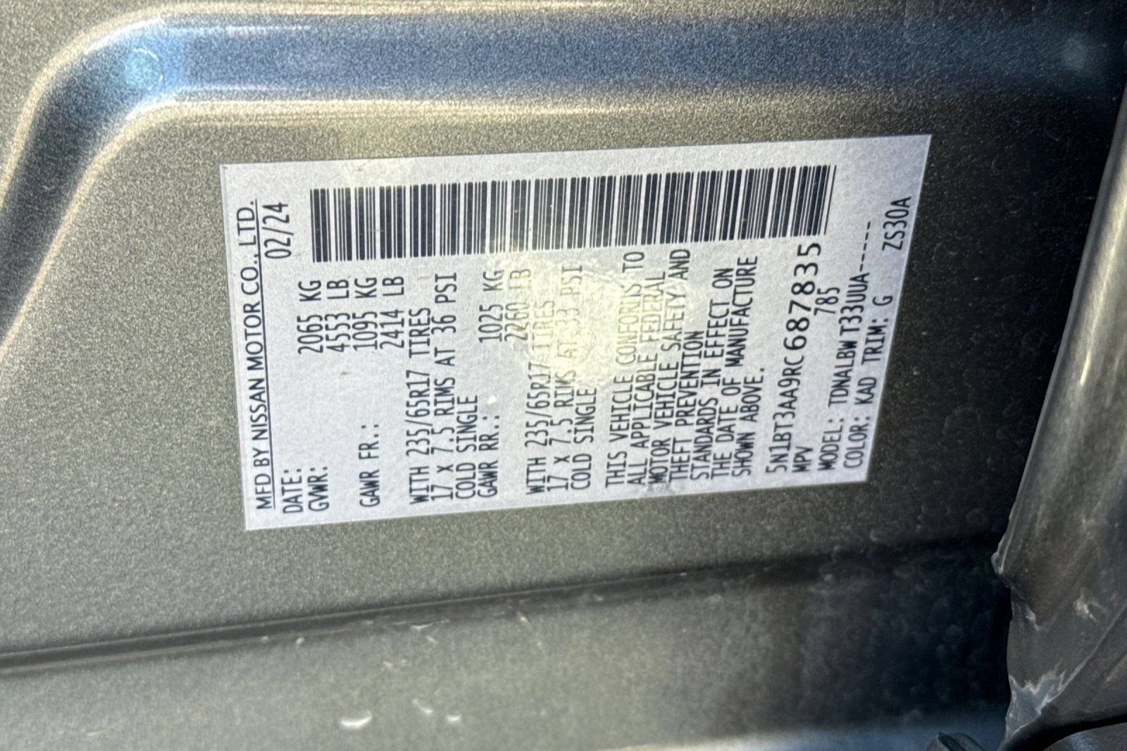 Certified 2024 Nissan Rogue S FWD image 37