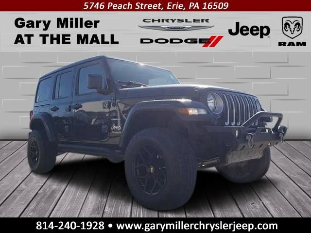 Used 2019 Jeep Wrangler Unlimited Sahara w/ Cold Weather Group image 1