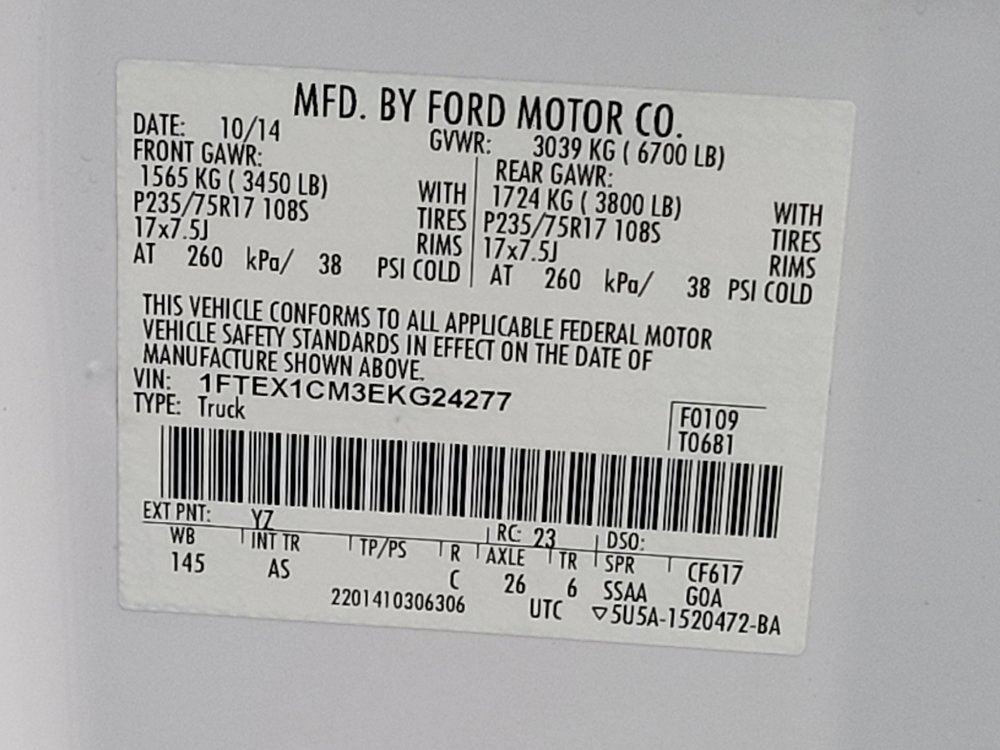 Used 2014 Ford F150 XL w/ Equipment Group 101A Mid image 33