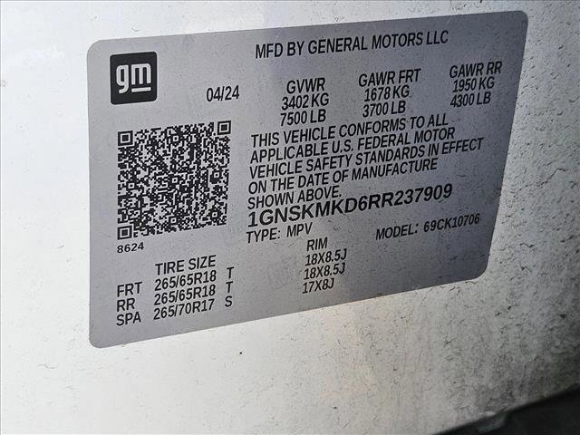 Certified 2024 Chevrolet Tahoe LS w/ Driver Alert Package image 21