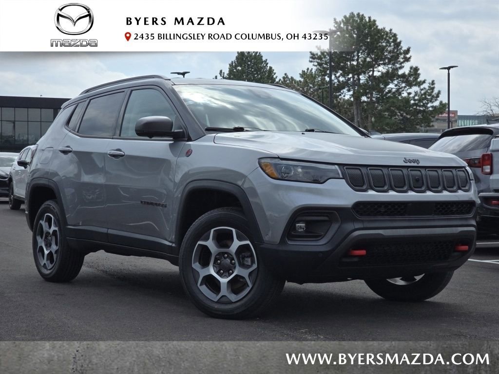 Used 2022 Jeep Compass Trailhawk w/ Trailhawk Elite Group AWD/4WD image 1