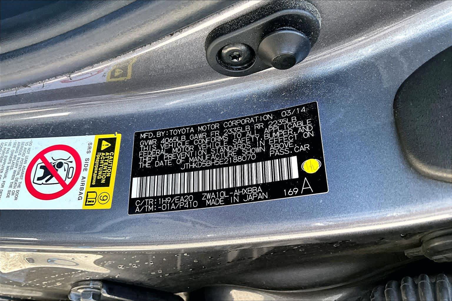 Used 2014 Lexus CT 200h FWD image 35