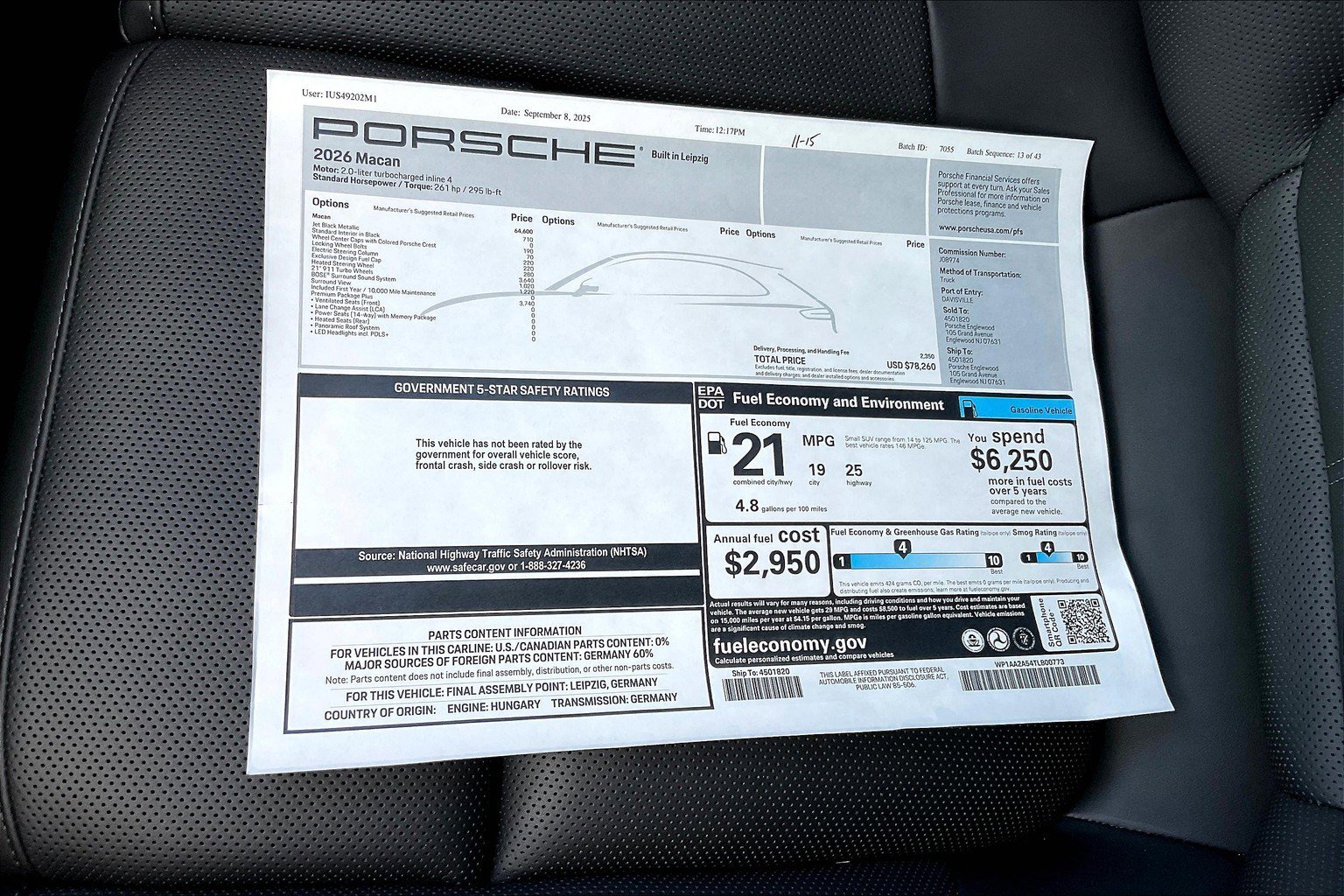 New 2026 Porsche Macan image 14