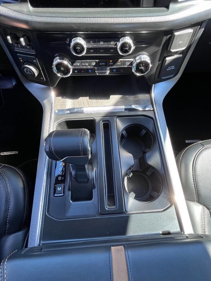 Used 2022 Ford F150 Platinum w/ Equipment Group 701A High image 35