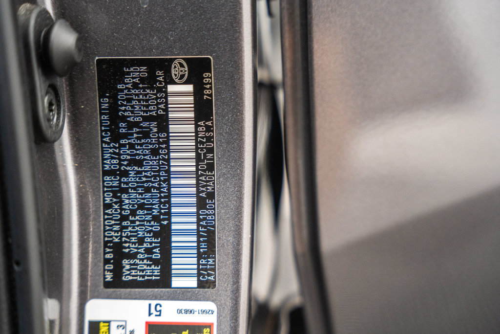 Certified 2023 Toyota Camry LE FWD image 37