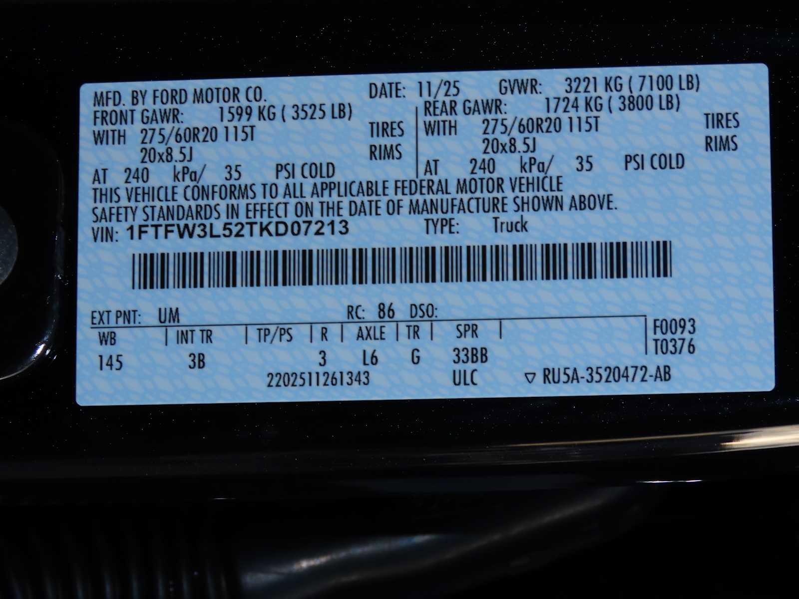 New 2026 Ford F150 XLT w/ Equipment Group 303A High image 41