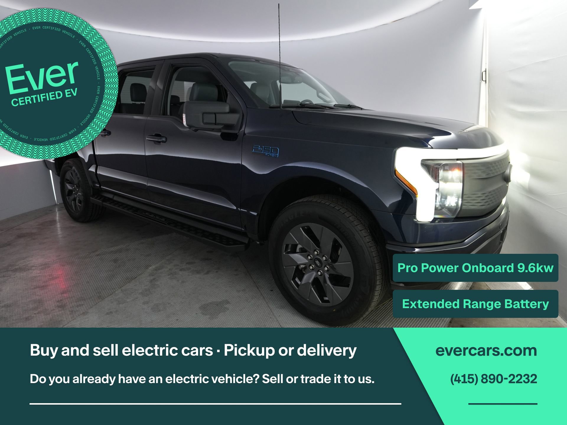 Used 2025 Ford F150 Lightning Flash AWD/4WD image 1