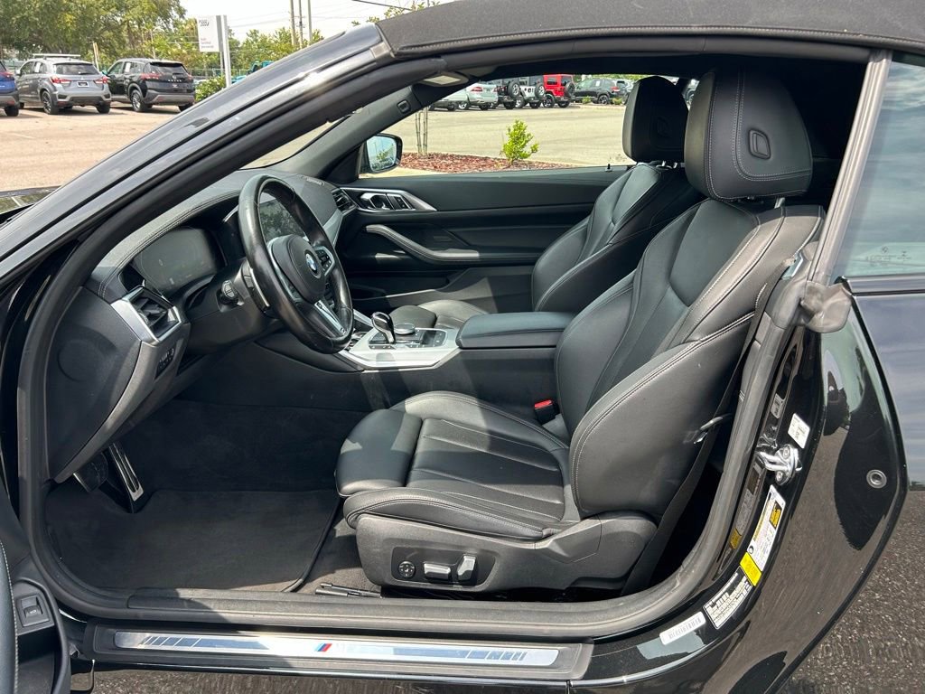 Used 2022 BMW 430i Convertible w/ M Sport Package RWD image 14
