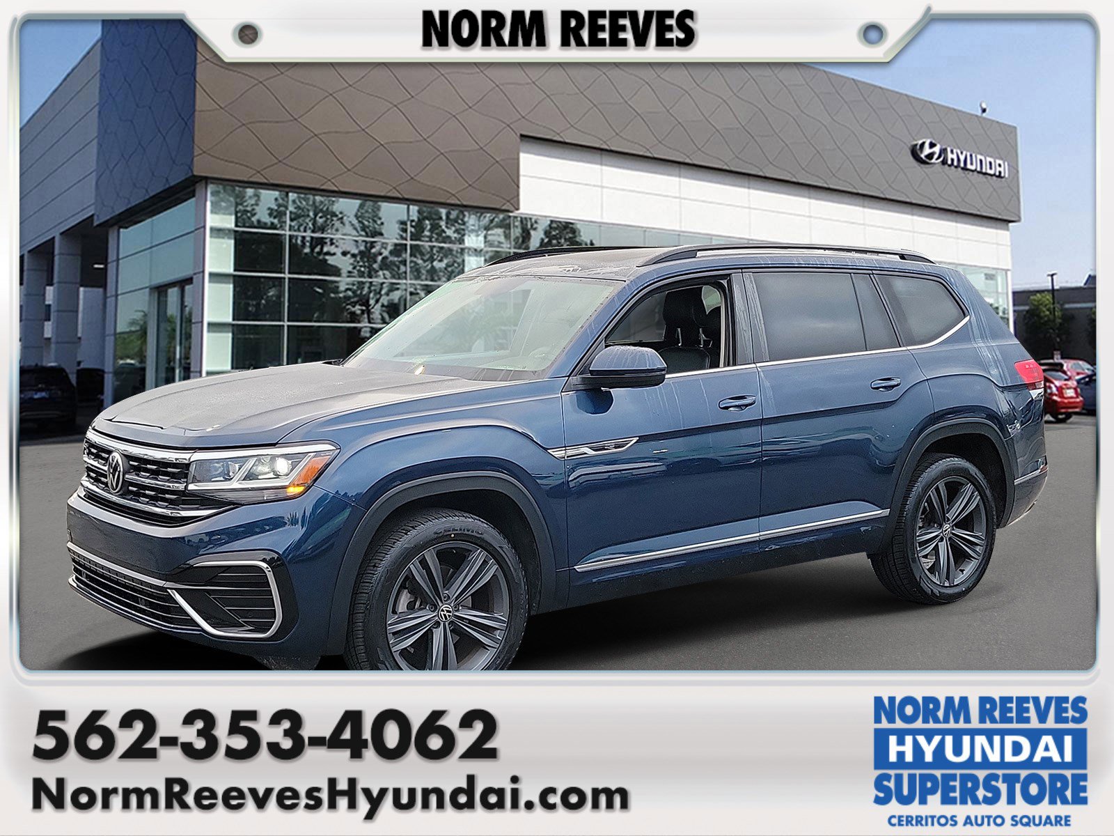 Used 2021 Volkswagen Atlas SE