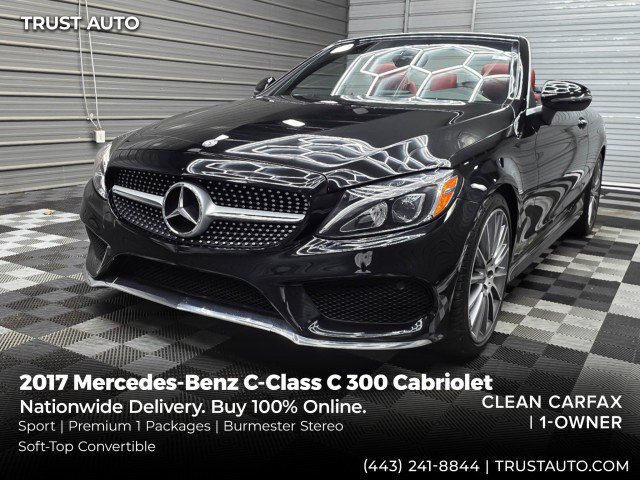 Used 2017 Mercedes-Benz C 300 Cabriolet