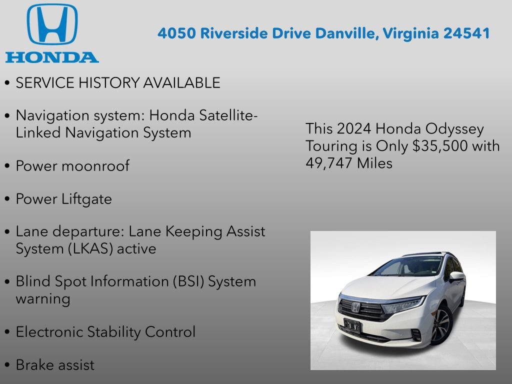 Used 2024 Honda Odyssey Touring image 7