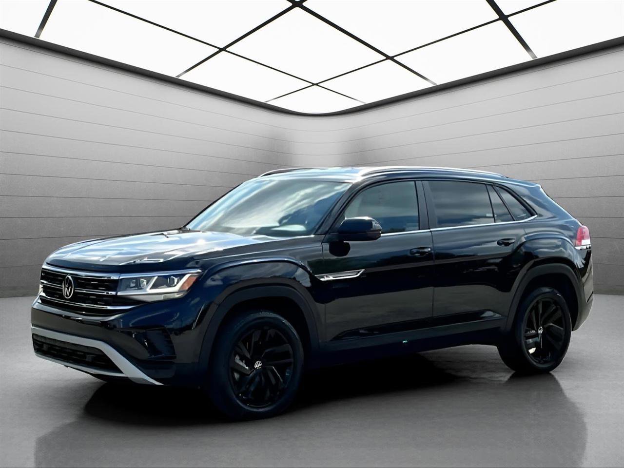Used 2023 Volkswagen Atlas Cross Sport SE w/ Black Wheel Package