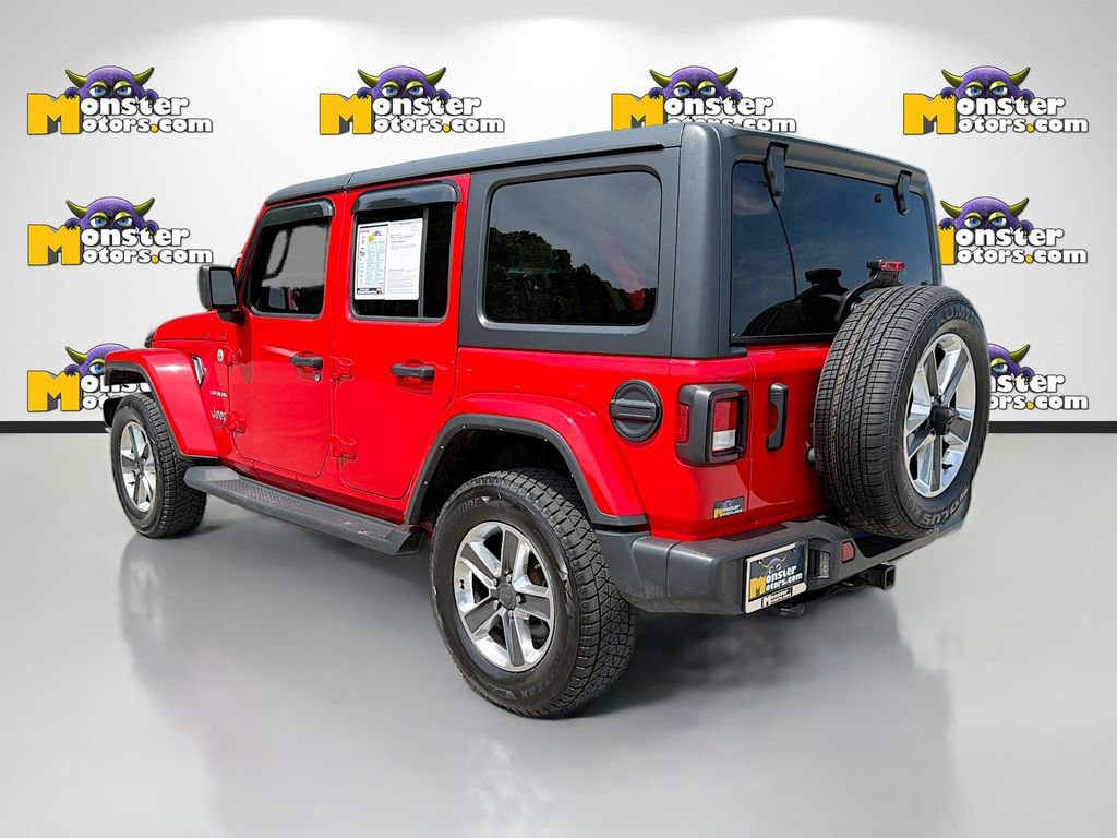 Used 2021 Jeep Wrangler Unlimited Sahara AWD/4WD image 40