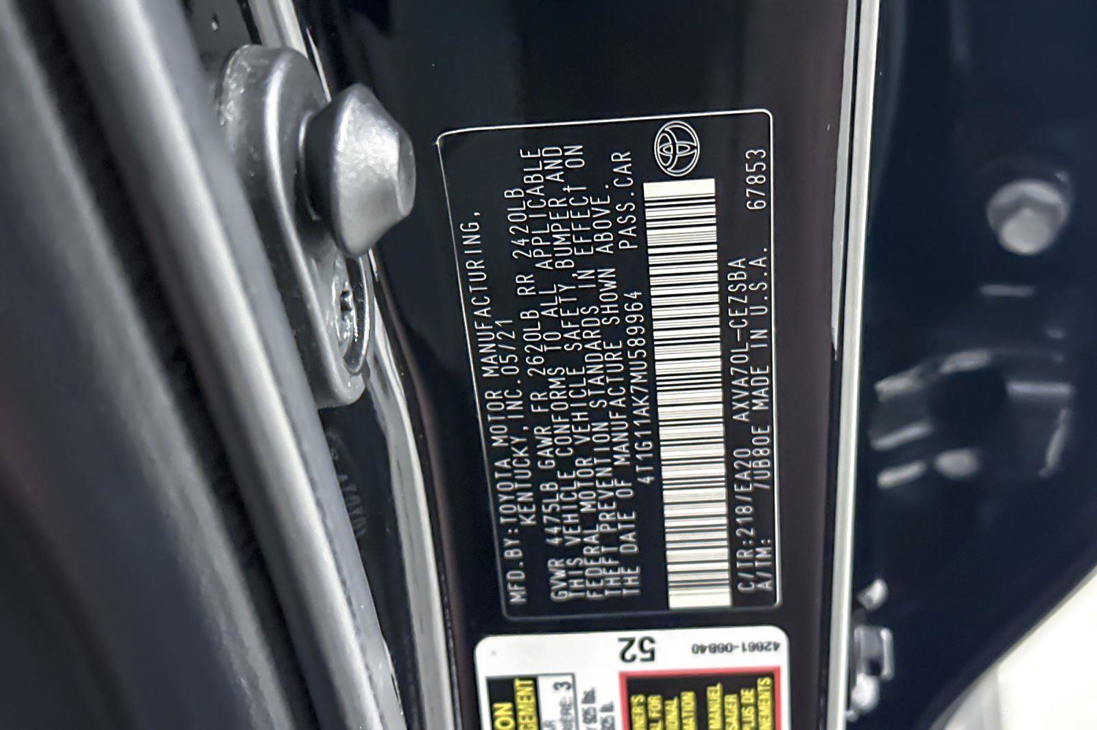 Used 2021 Toyota Camry SE image 26