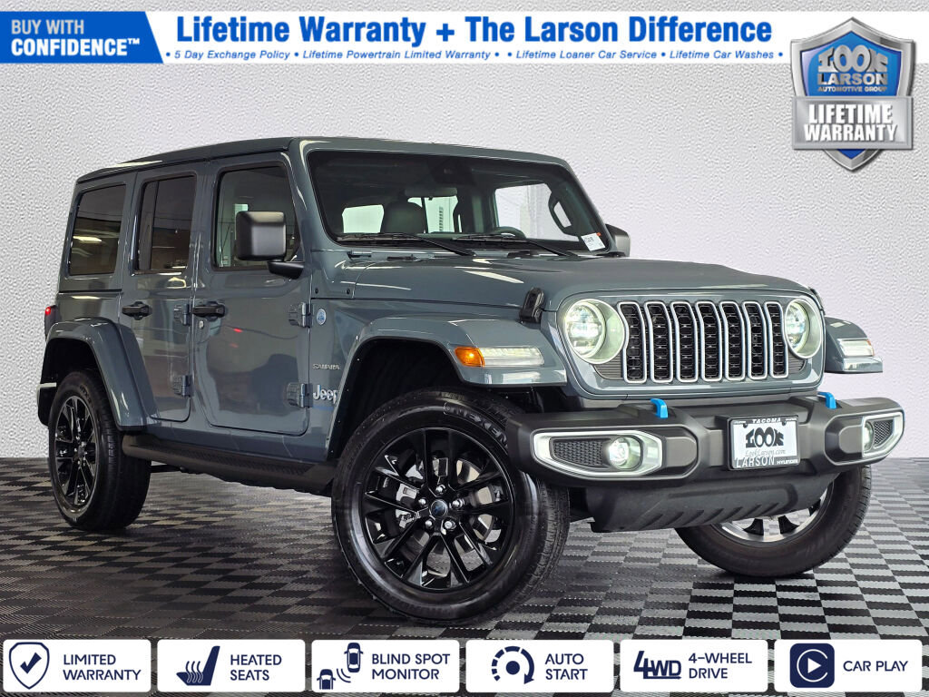 Used 2024 Jeep Wrangler Unlimited Sahara w/ Safety Group