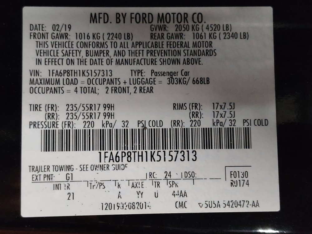 Used 2019 Ford Mustang EcoBoost image 33