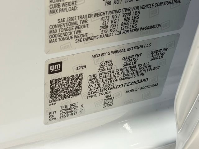 Certified 2026 Chevrolet Silverado 1500 LTZ w/ LTZ Convenience Package II image 25