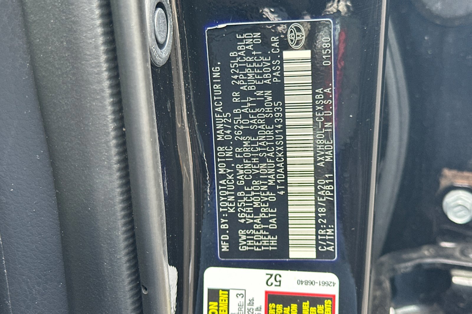 Certified 2025 Toyota Camry SE FWD image 28