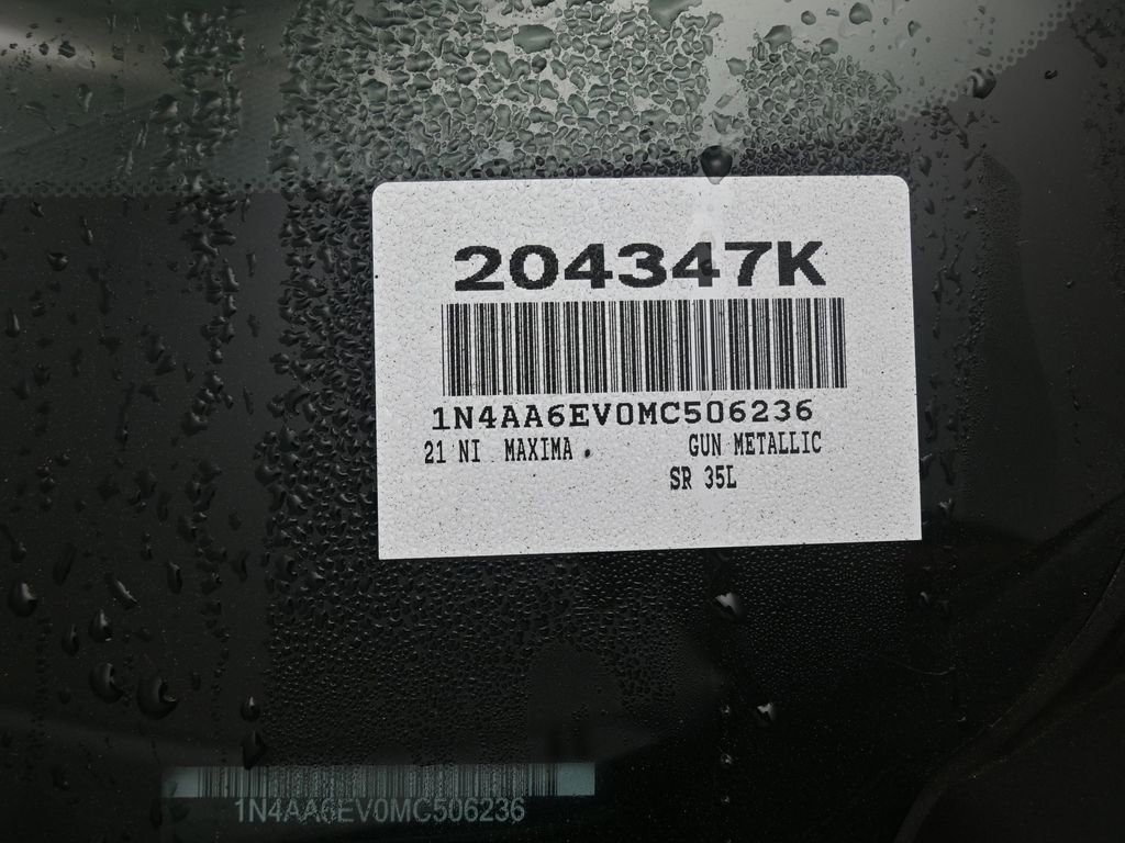 Used 2021 Nissan Maxima SR w/ Sport Mat Group image 11