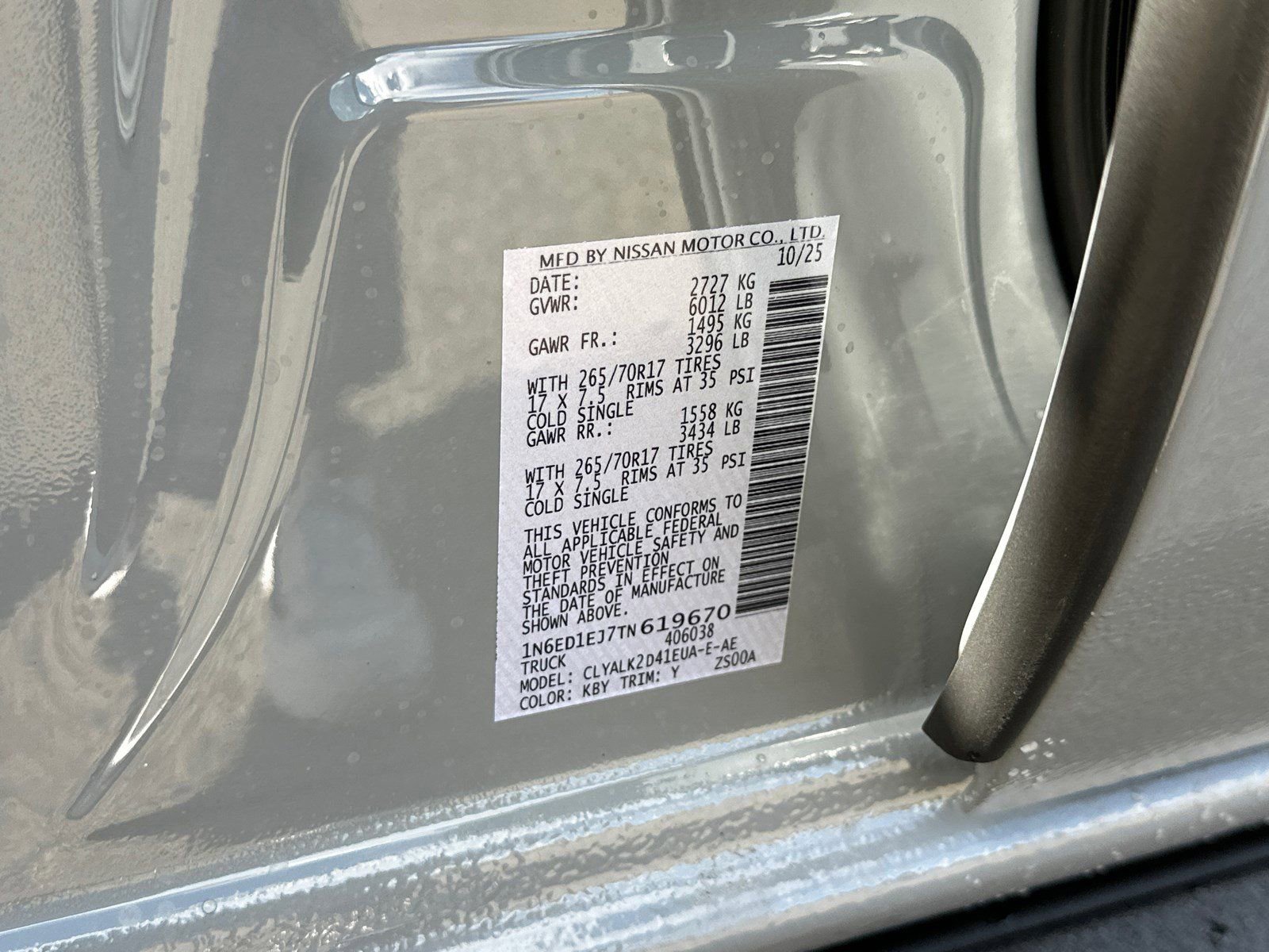 New 2026 Nissan Frontier Pro-X w/ Pro Premium Package RWD image 35