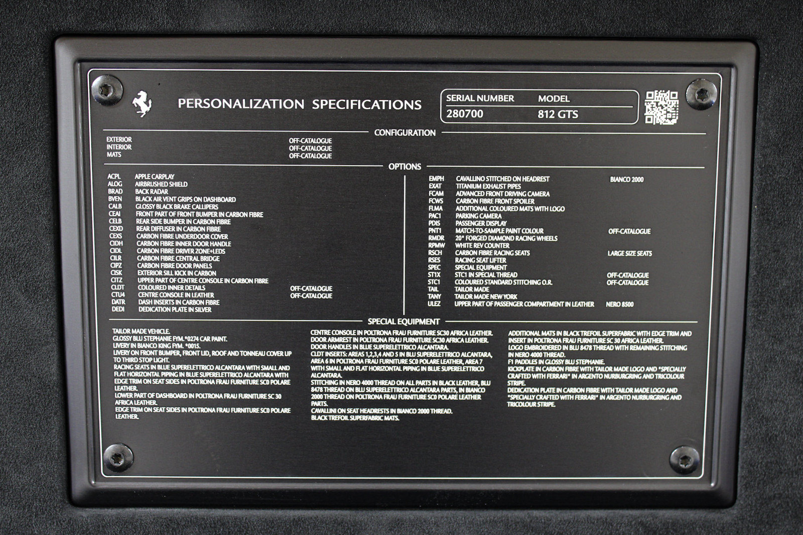 Certified 2022 Ferrari 812 GTS RWD image 95