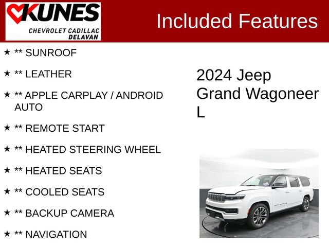 Used 2024 Jeep Grand Wagoneer L Series III image 3