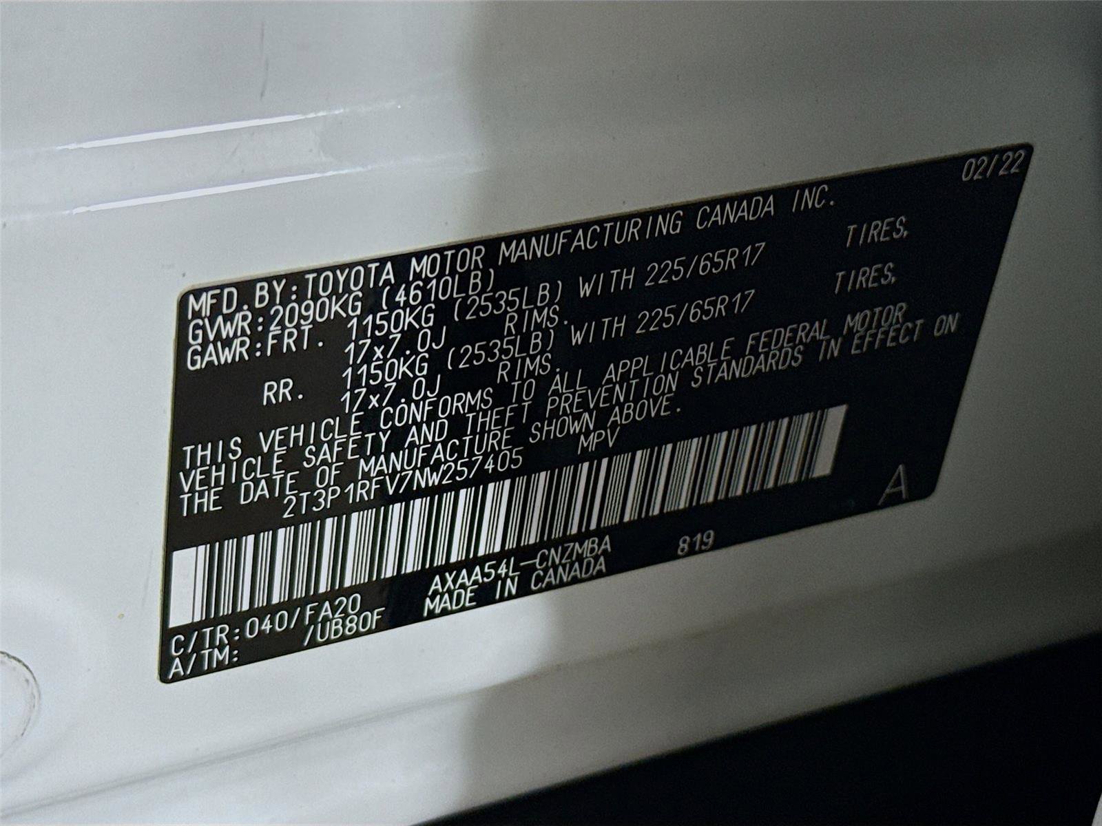 Used 2022 Toyota RAV4 XLE w/ Convenience Package image 33