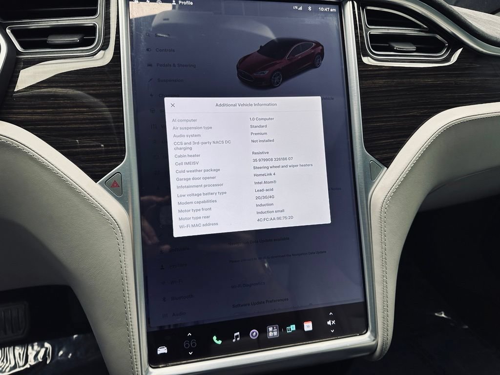 Used 2015 Tesla Model S 70D AWD/4WD image 32