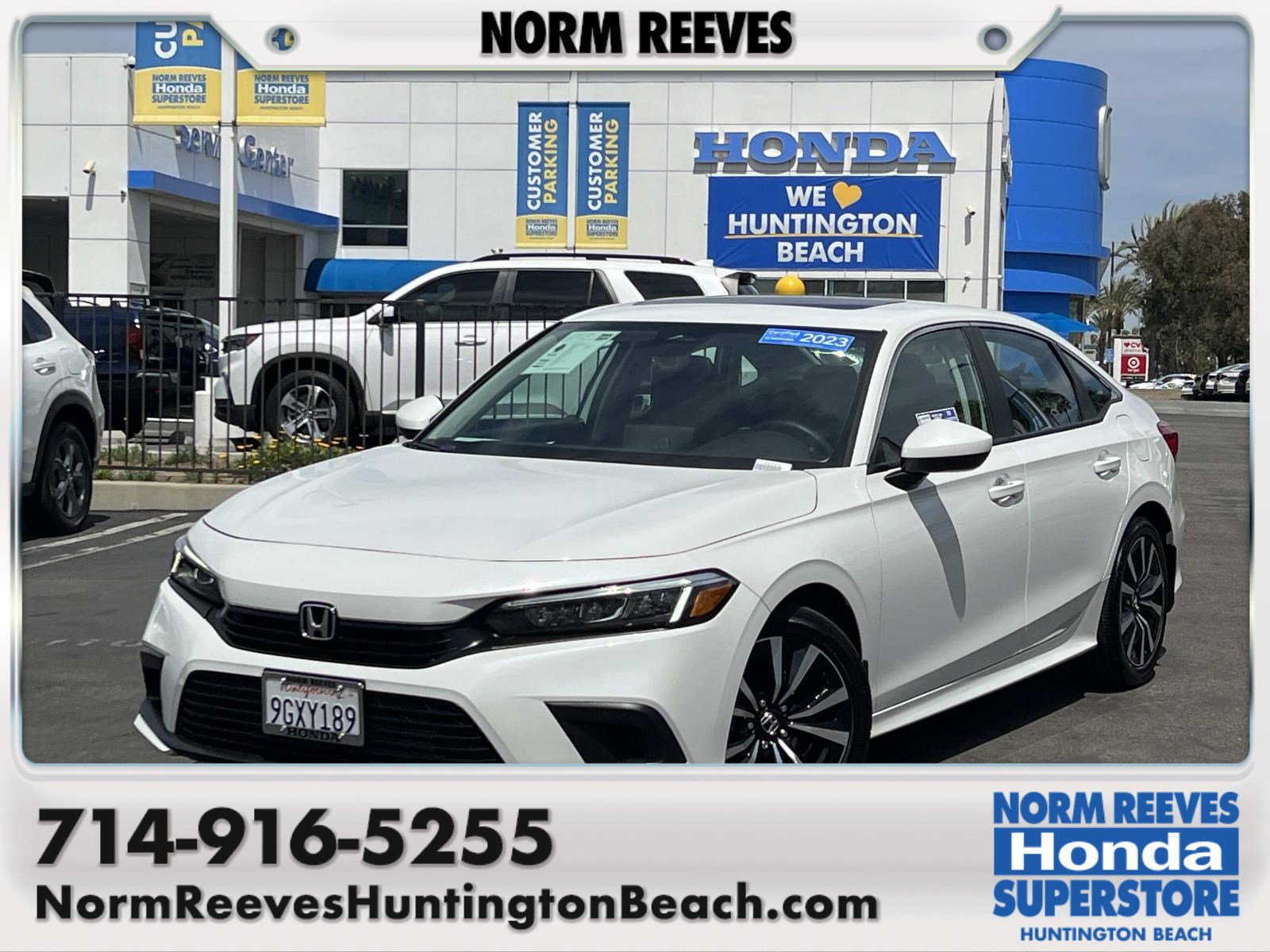 Used 2023 Honda Civic EX image 1