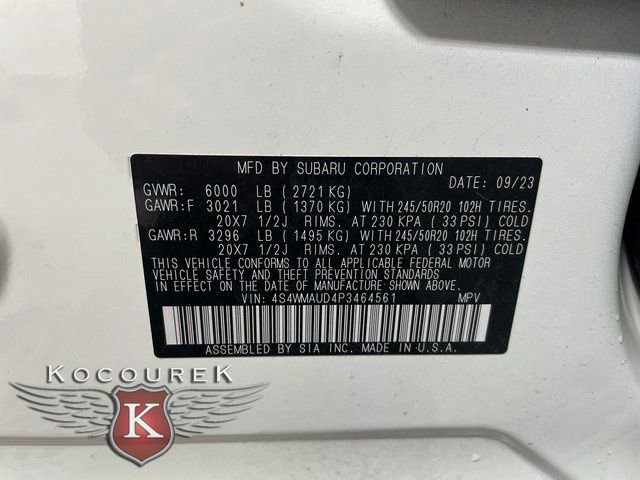 Used 2023 Subaru Ascent Limited w/ Technology Package image 27