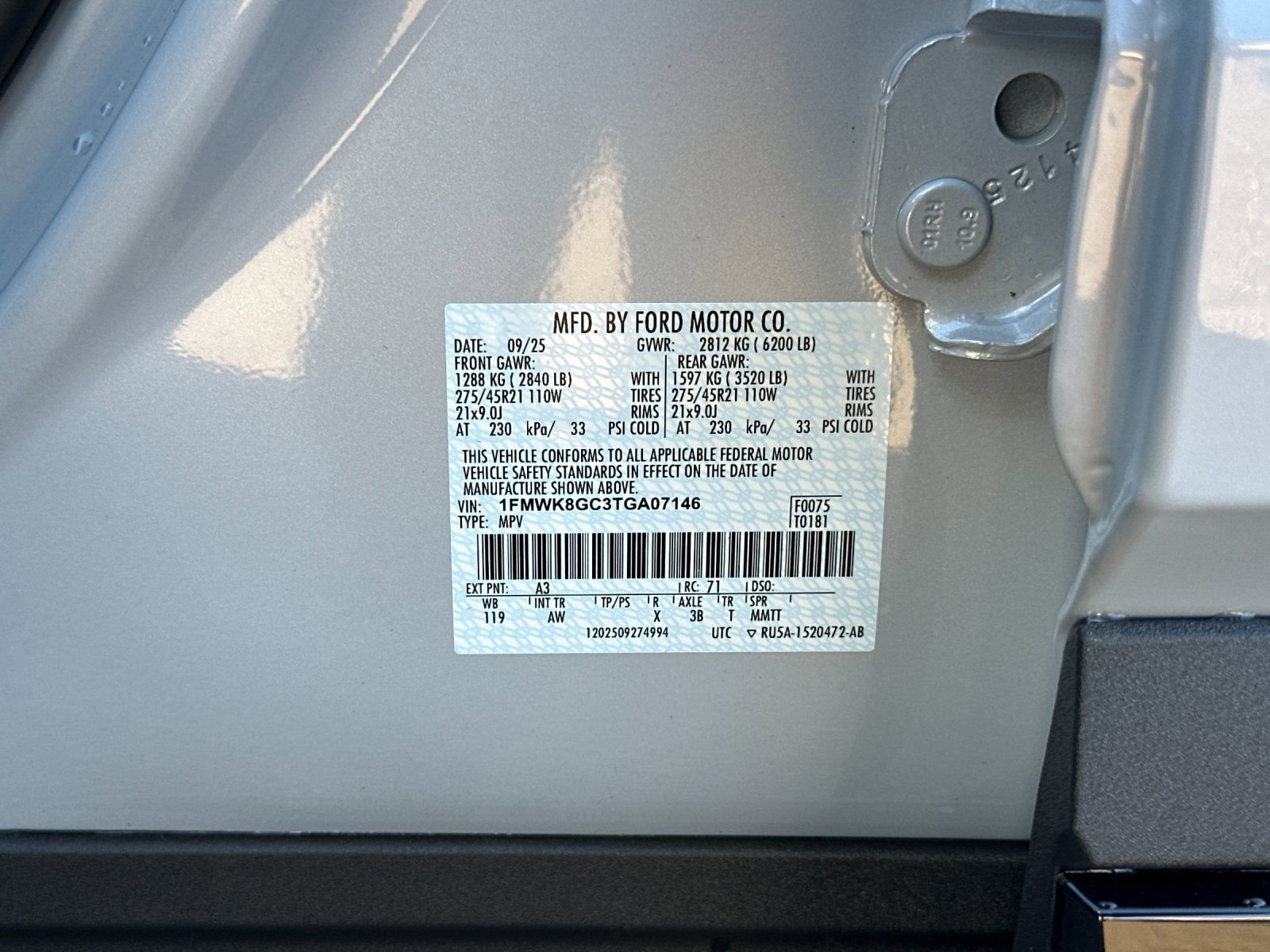 New 2026 Ford Explorer ST w/ Sun And Sound Package AWD/4WD image 36