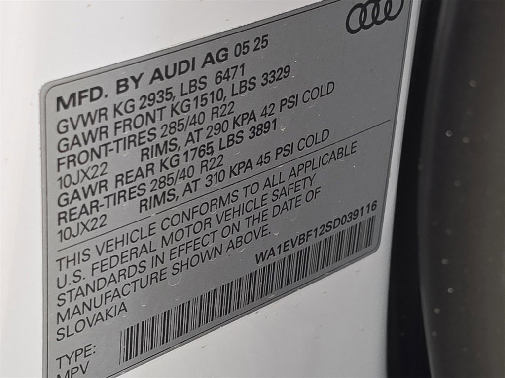 New 2025 Audi Q8 Premium Plus image 35