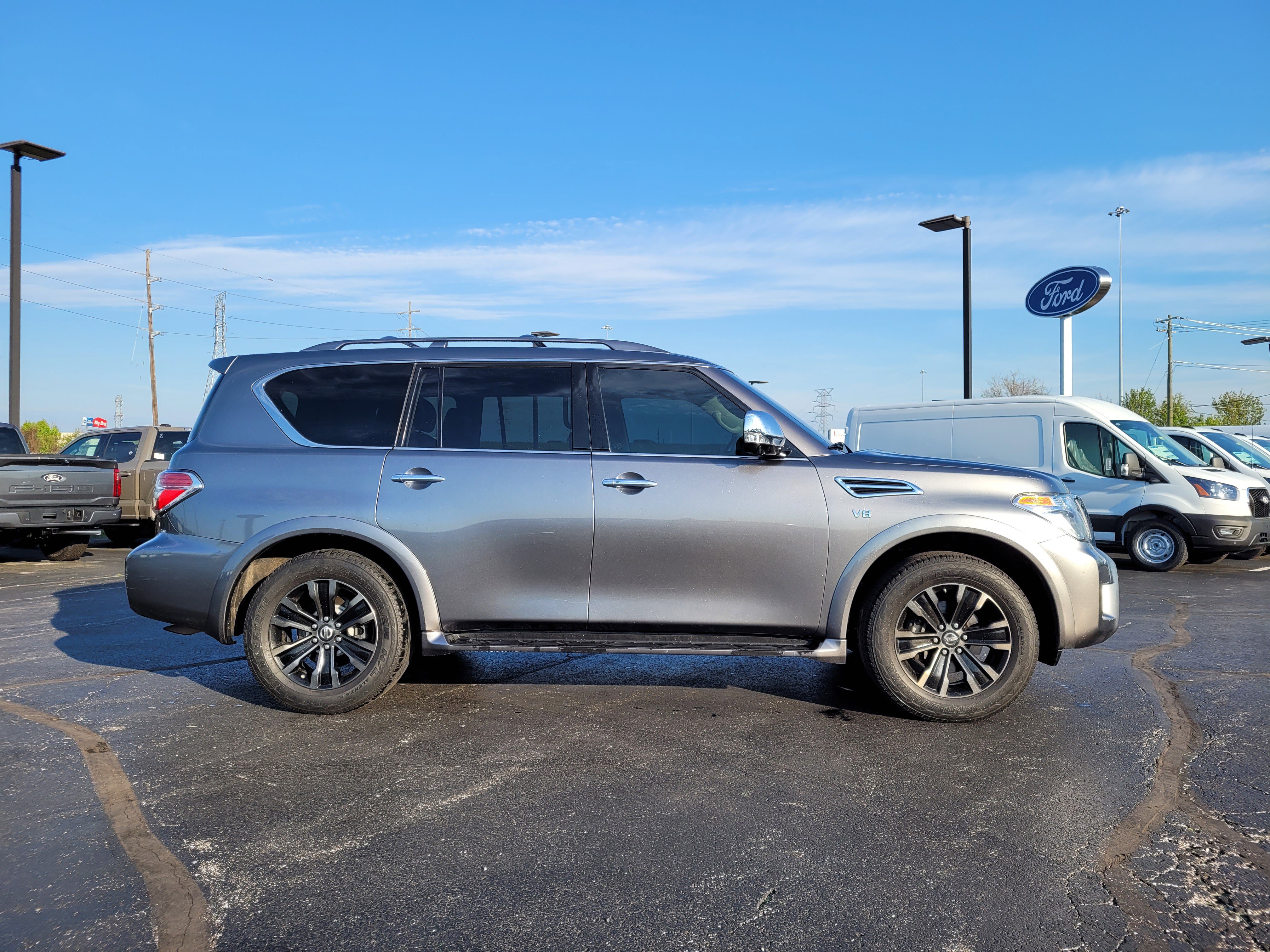 Used 2019 Nissan Armada Platinum w/ Captain's Chairs Package image 2