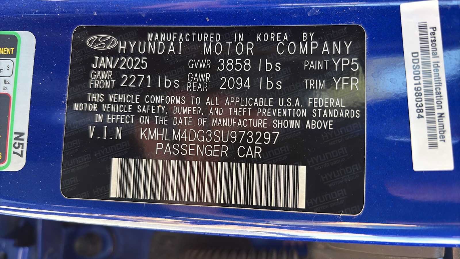 Used 2025 Hyundai Elantra Sport FWD image 20