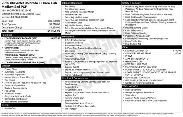 Certified 2025 Chevrolet Colorado LT w/ LT Convenience Package image 5