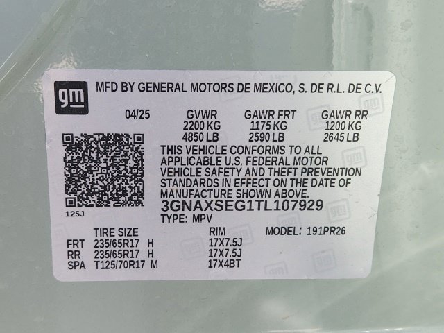 Used 2026 Chevrolet Equinox ACTIV w/ Convenience Package III AWD/4WD image 21